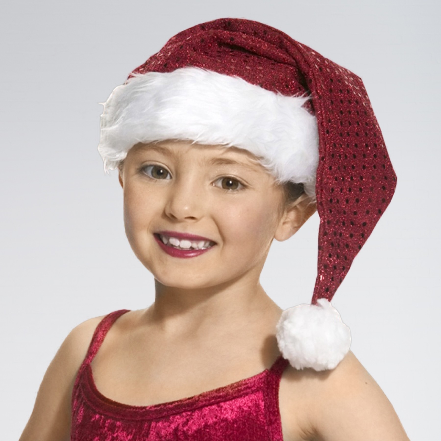 Sequin Santa Hat