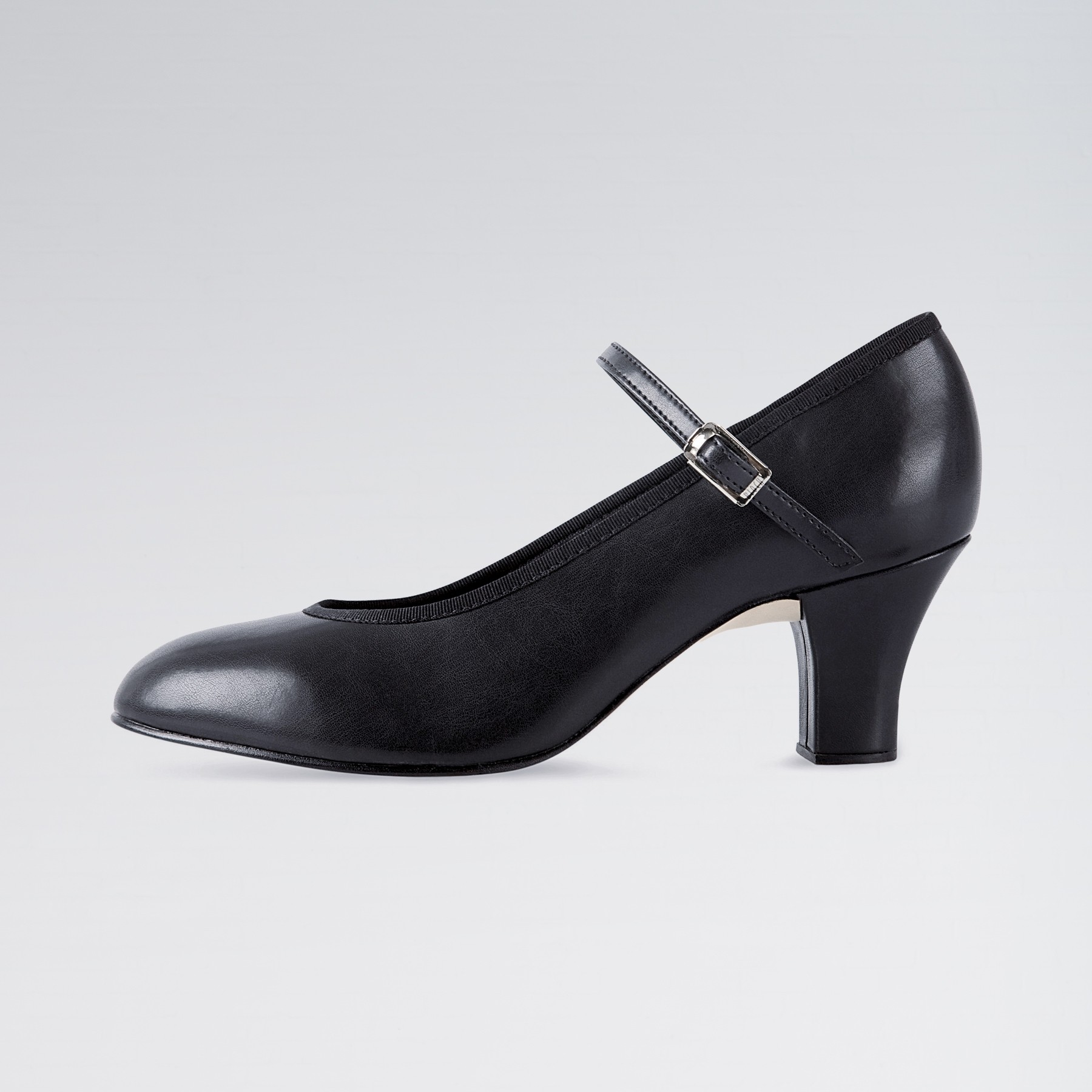 Bloch Kickline PU Bühnenschuhe in schwarz