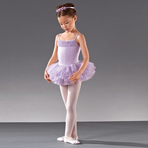 Bloch Desdemona Girls Tutu Leotard (Lilac)