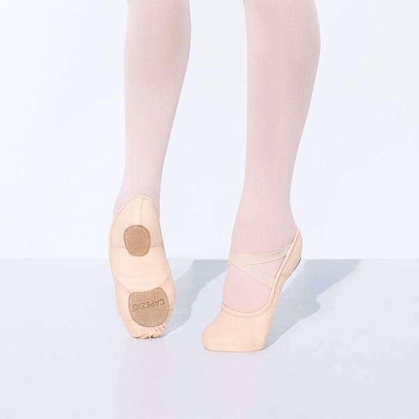 Capezio "Hanami" Dehnbare Ballettschuhe mit geteilter Sohle