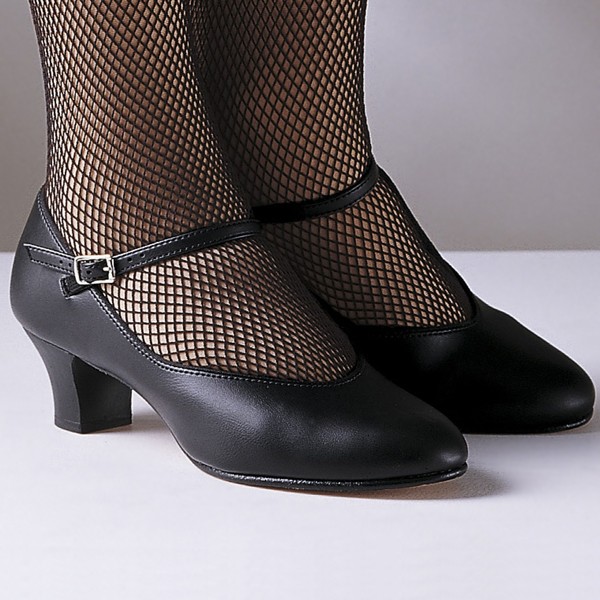 Capezio Junior Footlight Shoes (Black)