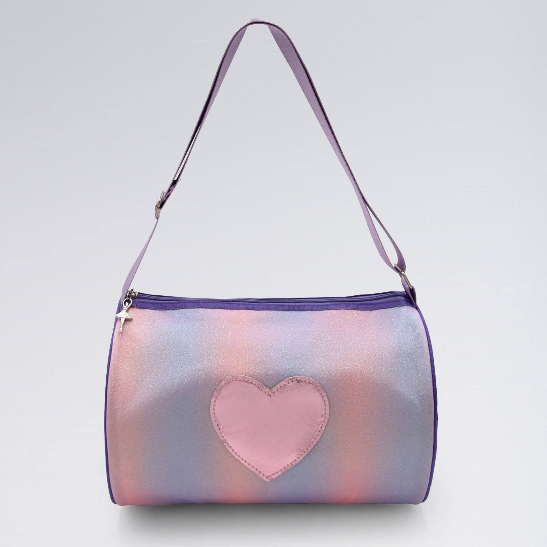 Capezio Sparkle Duffle Bag Lavender One Size