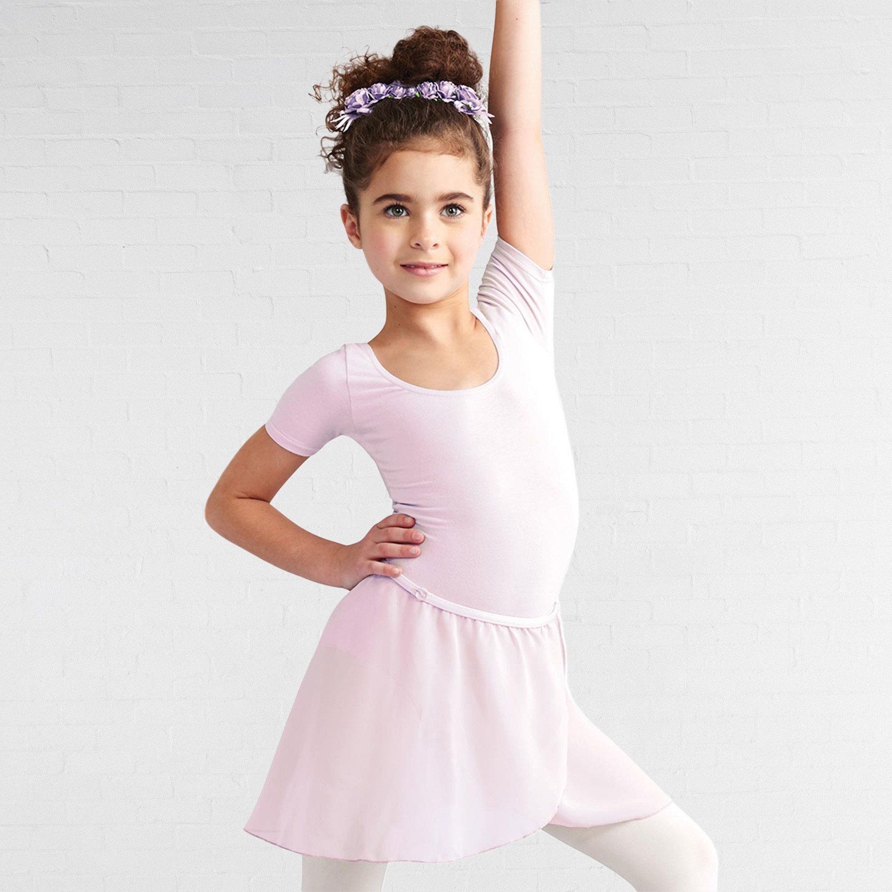 Chiffon-Wickelrock (Pink)