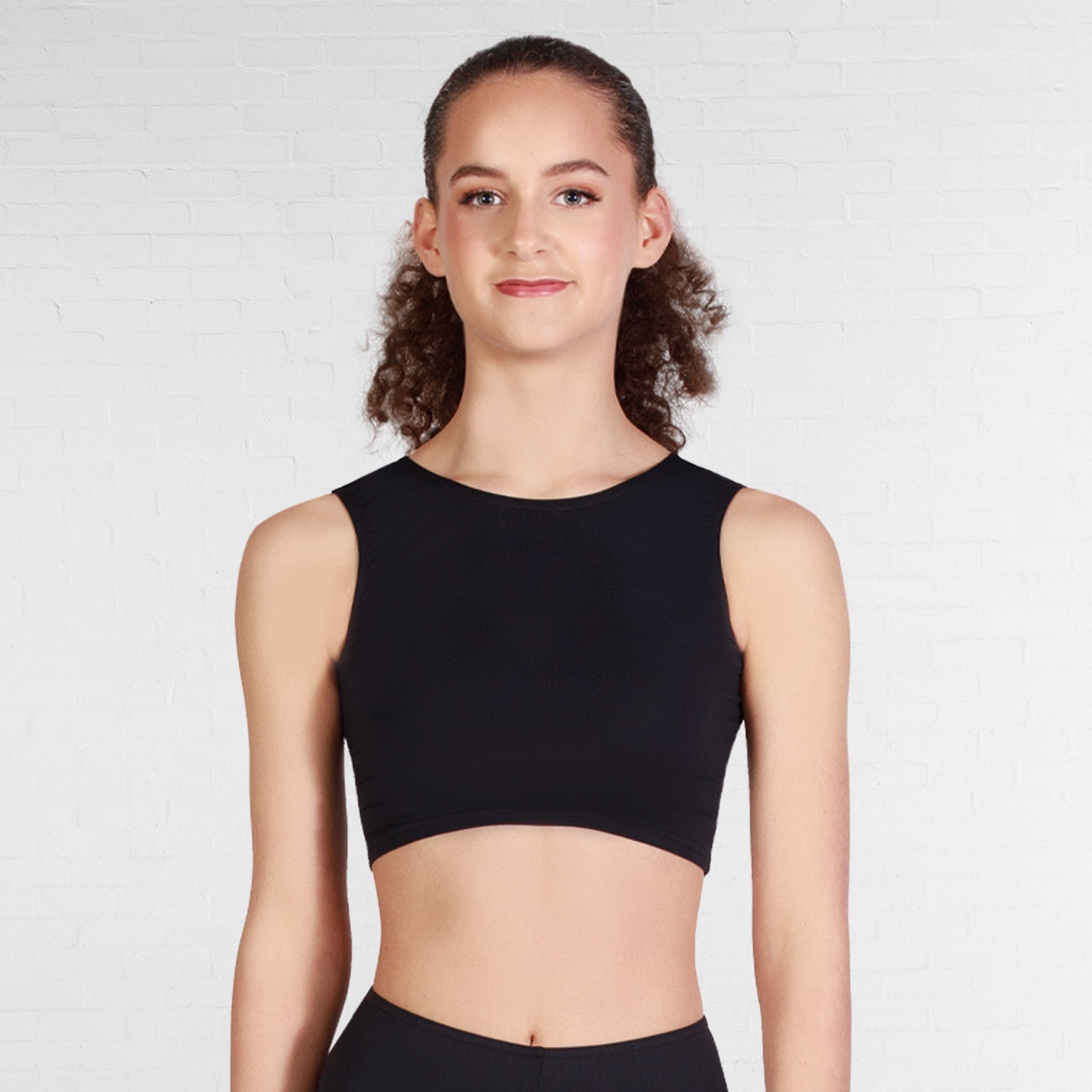 1st Position Acro Top (Black)