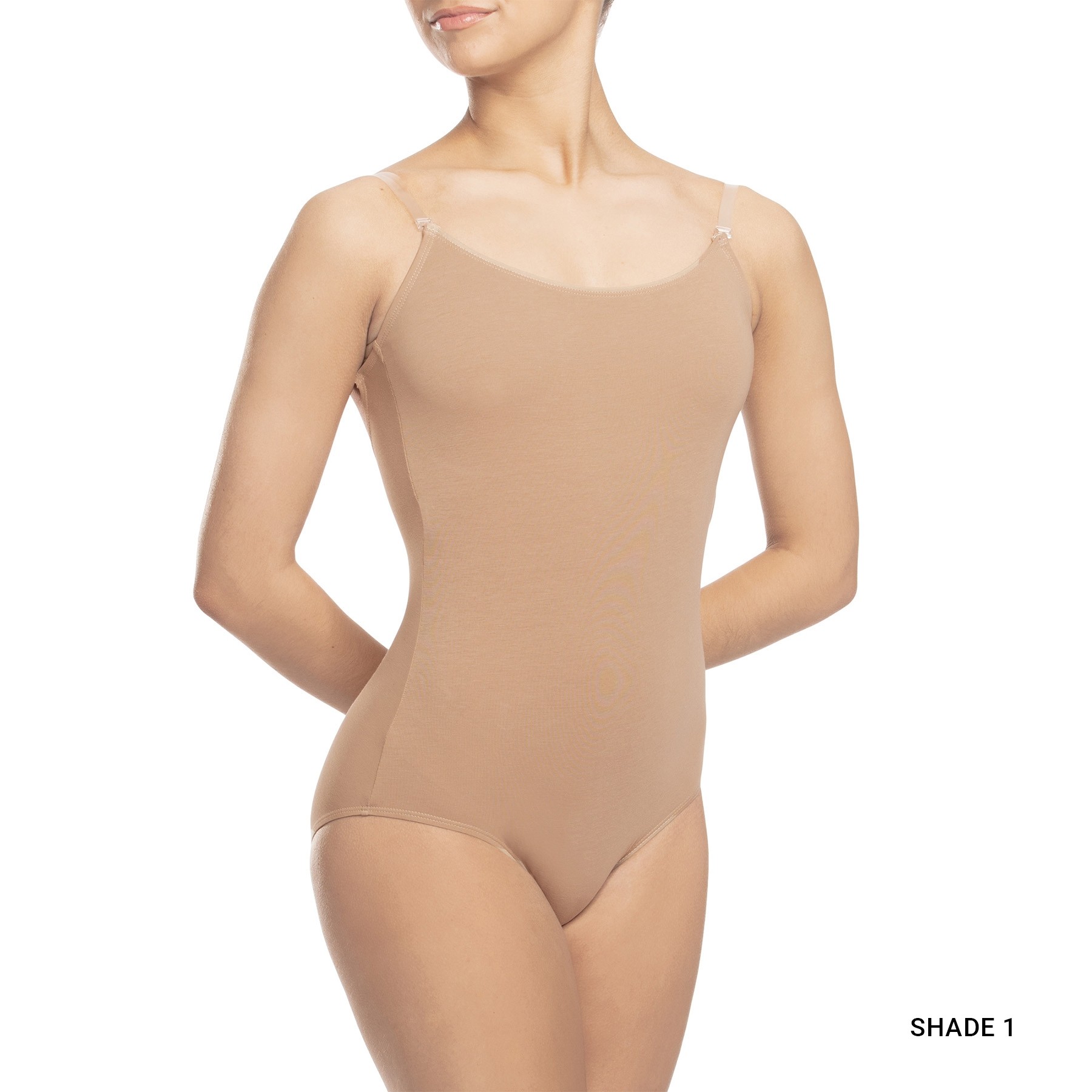 1st Position Cotton-Elastane Body Liner Shade 1 Adult Large