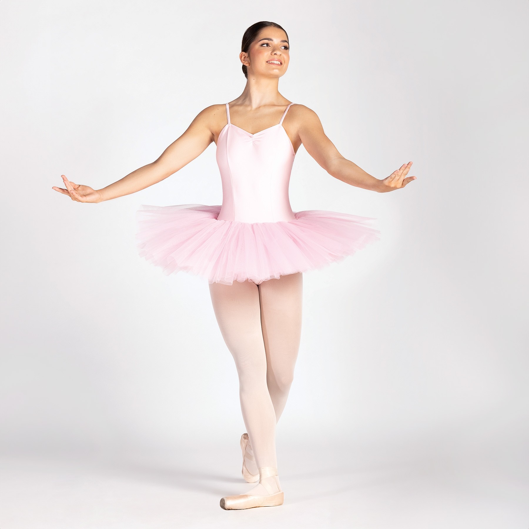 1st Position 8-Layer 3 Panelled Tutu (Ballet Pink)