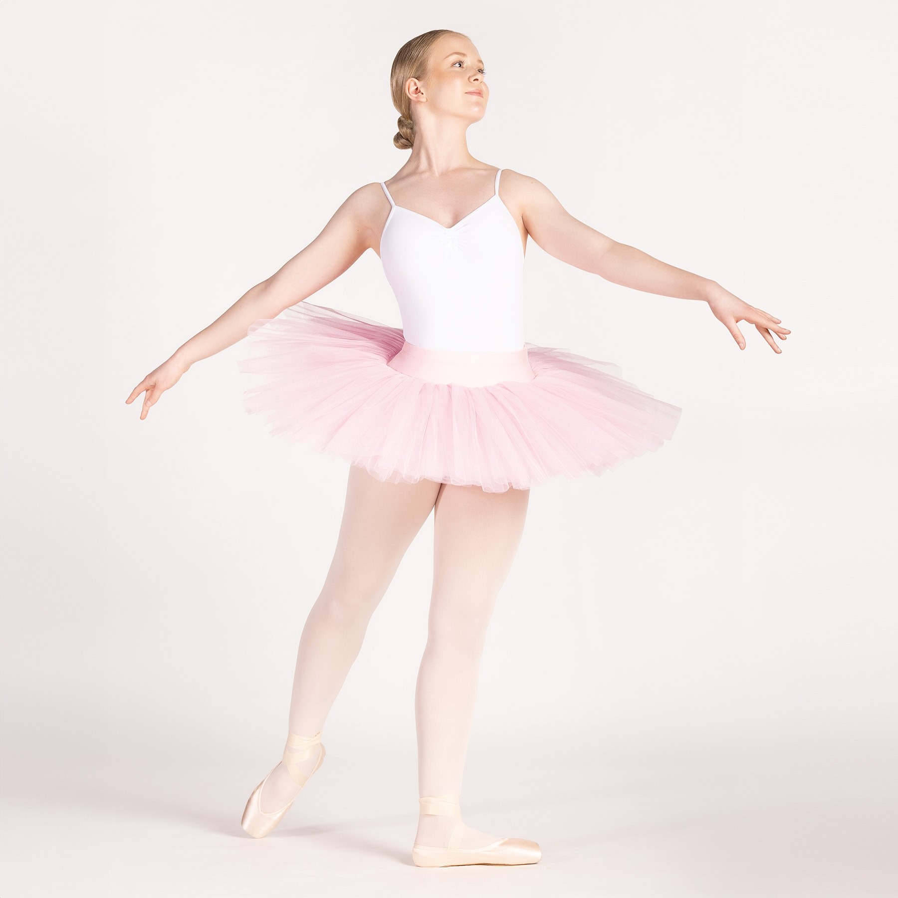 1st Position 8-Layer Tutu Skirt (Ballet Pink)