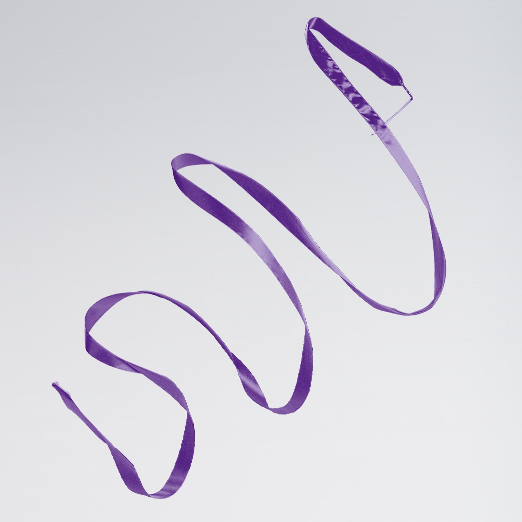 Gymnastic Ribbon W/Wand (Purple)