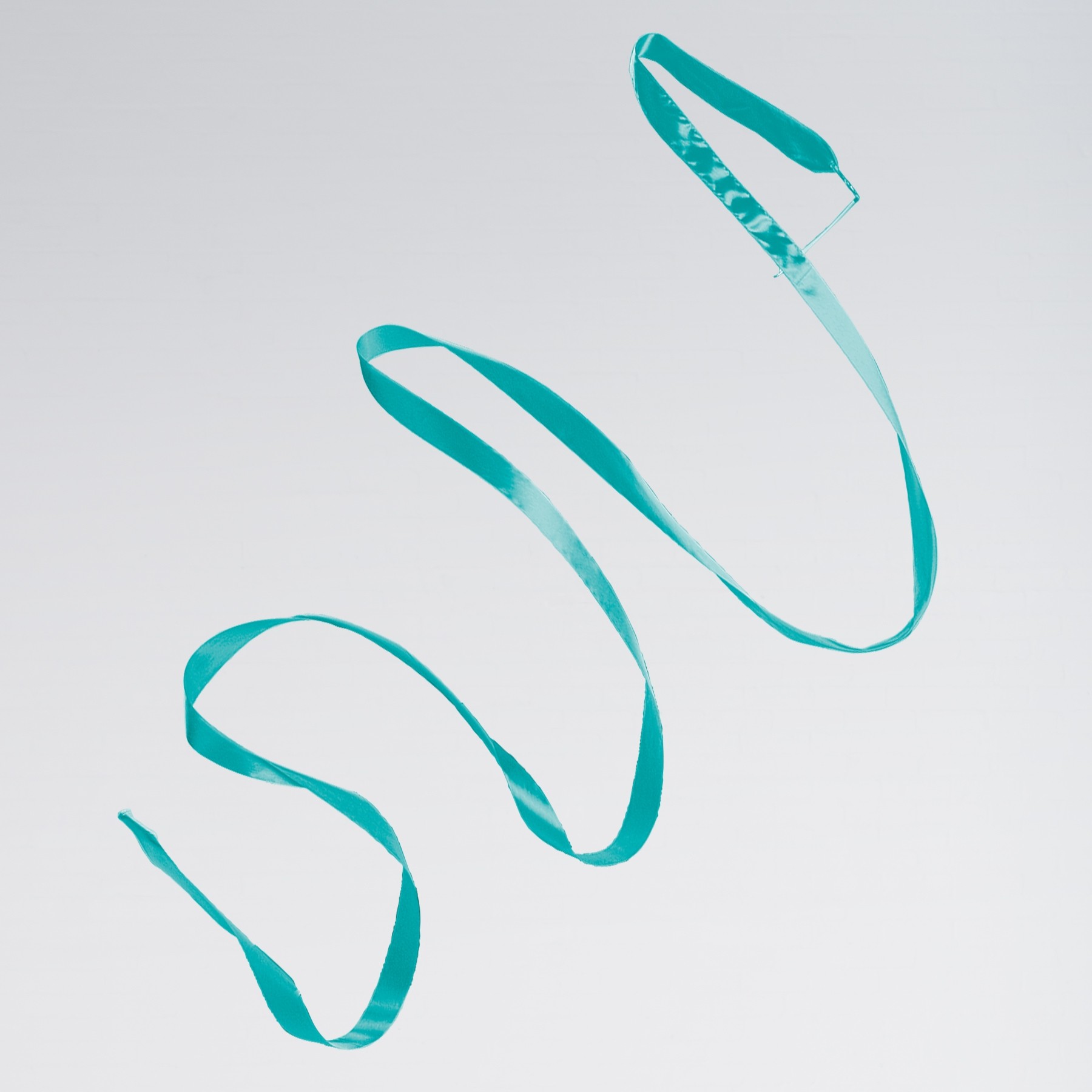 Gymnastic Ribbon W/Wand (Turquoise)