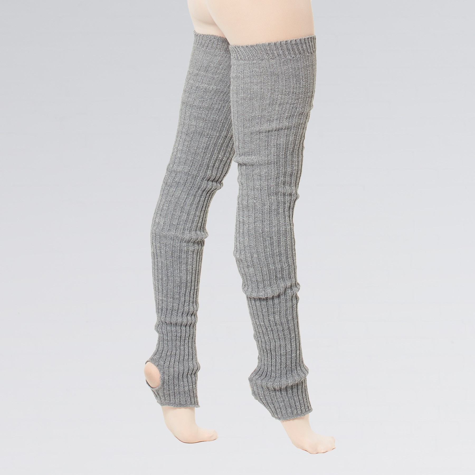 Intermezzo Lange gestrickte Stulpen mit Steg (Grey)