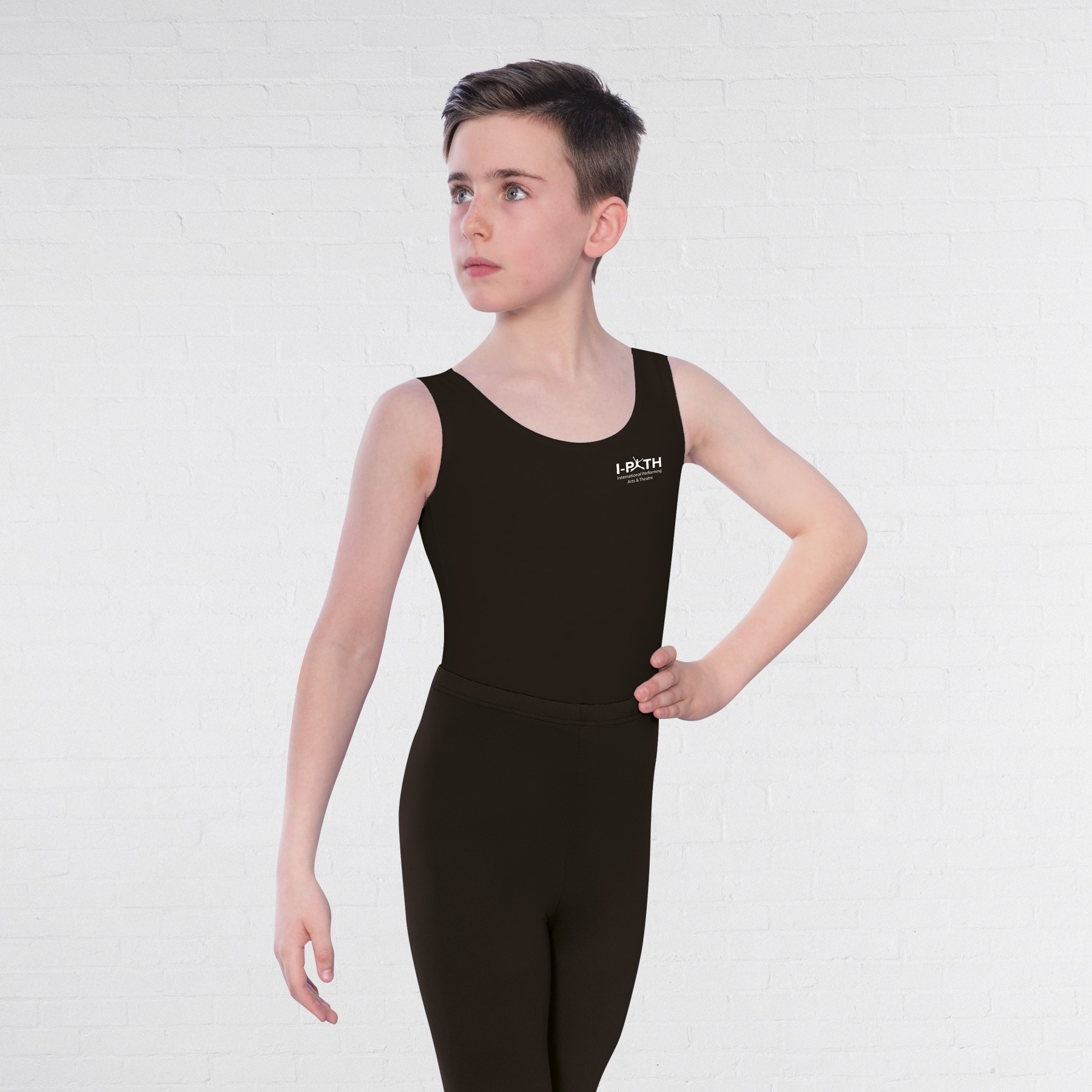 IPATH Male Sleeveless Scoop Neck Leotard