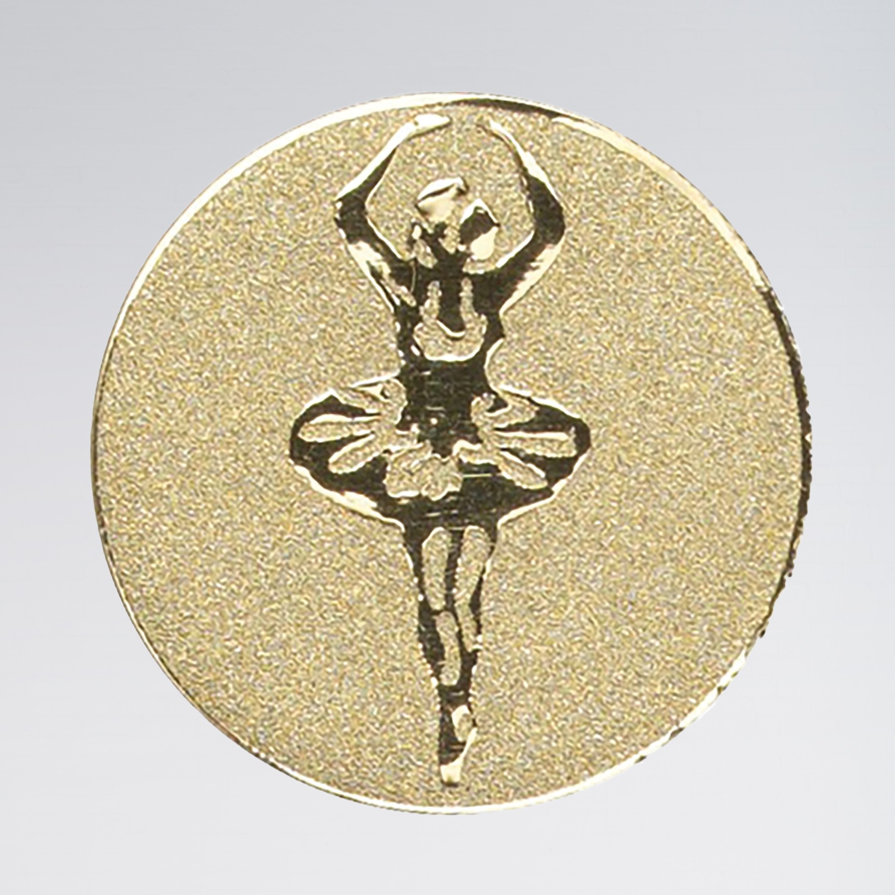 Metal Ballerina Centre Gold