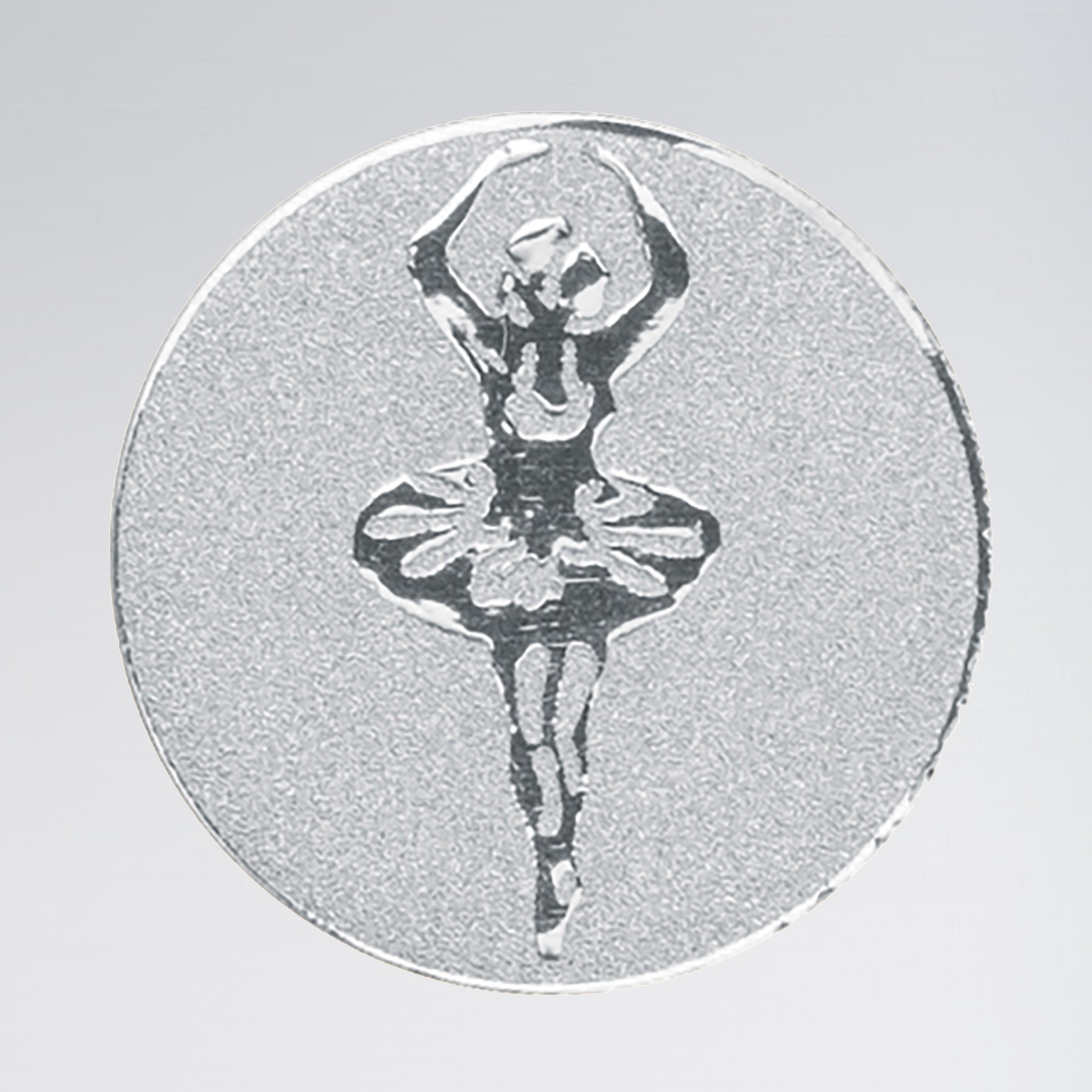 Metal Ballerina Centre Silver