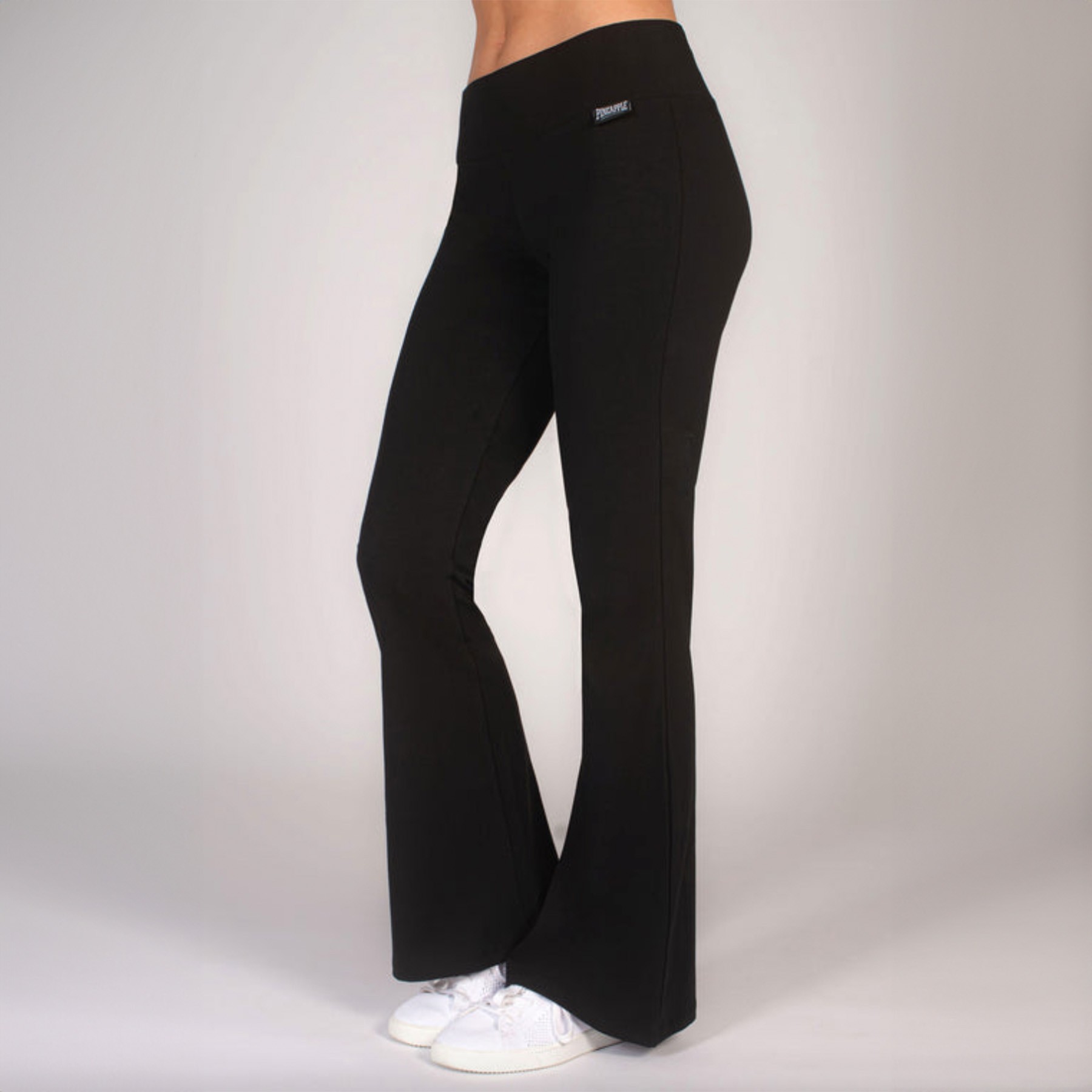 Pineapple Flare Jersey Trousers (Black)