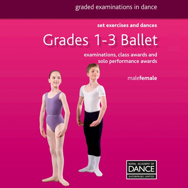 RAD Grades 1-3 Ballett Buch