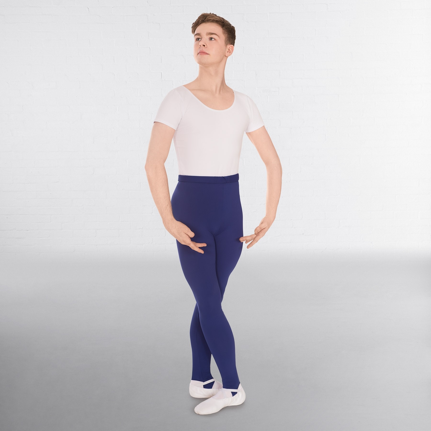RAD Approved High Waisted Stirrup Leggings (Black)
