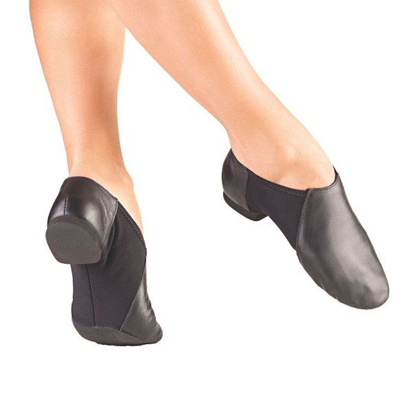 So Danca Split Sole Stretch Jazz Shoe (Black)