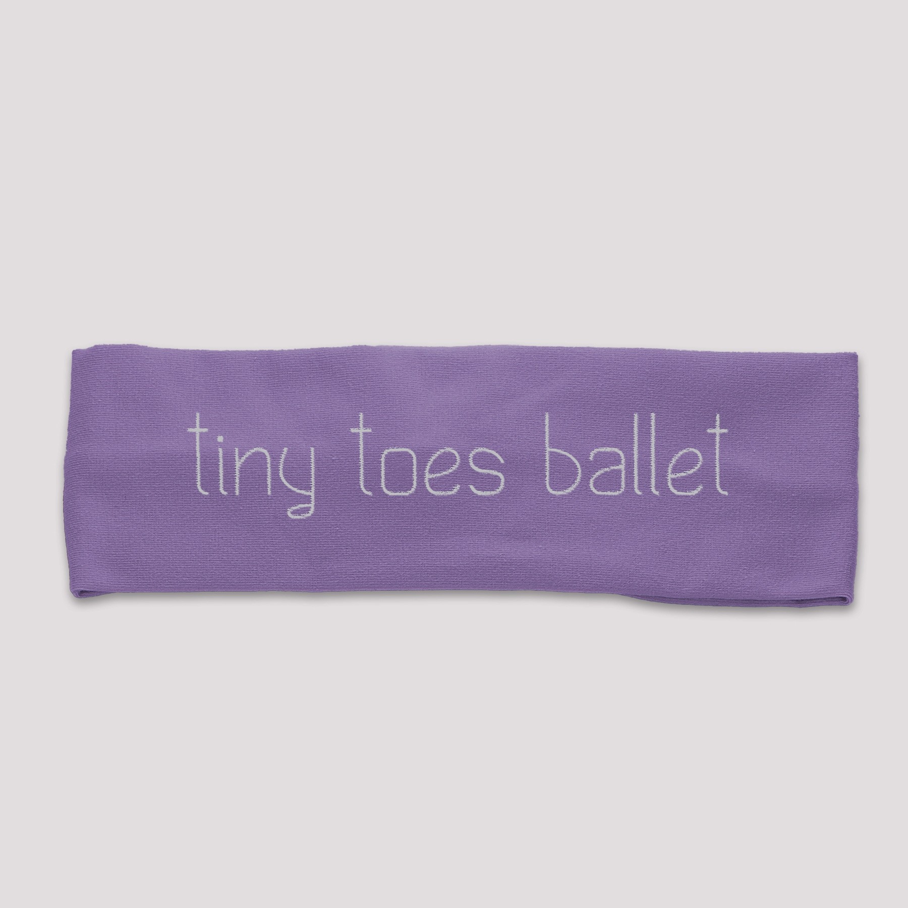 Tiny Toes Cotton Headband Lavender