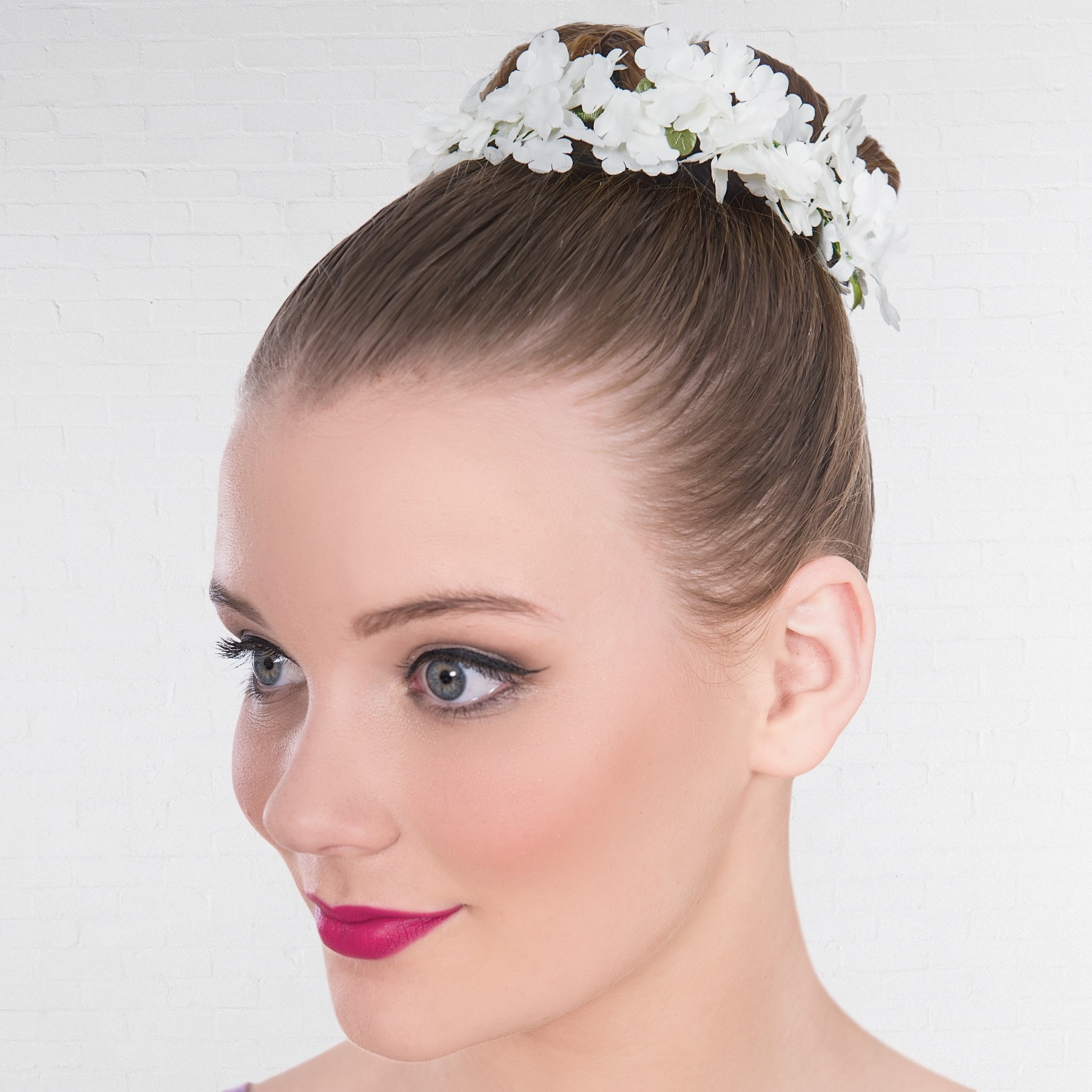 Flower Headband White