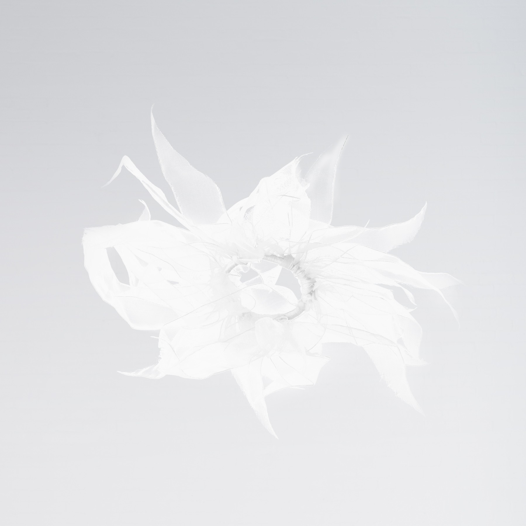 White Windmill Scrunchie