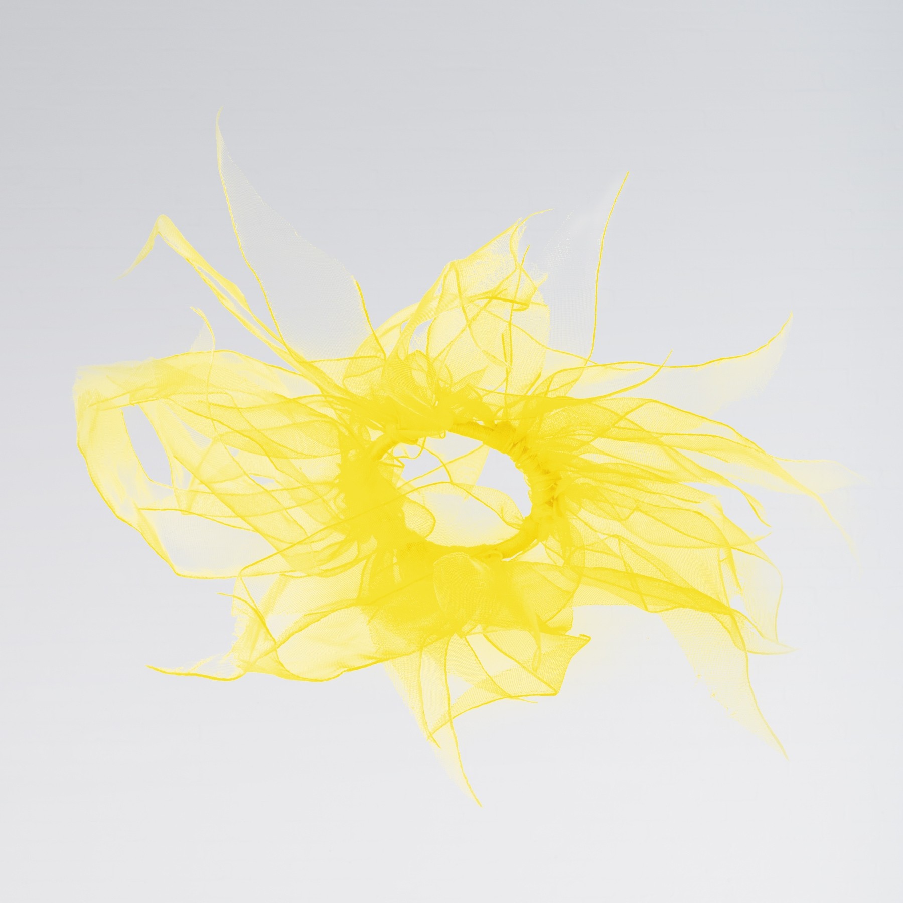 Yellow Windmill Scrunchie
