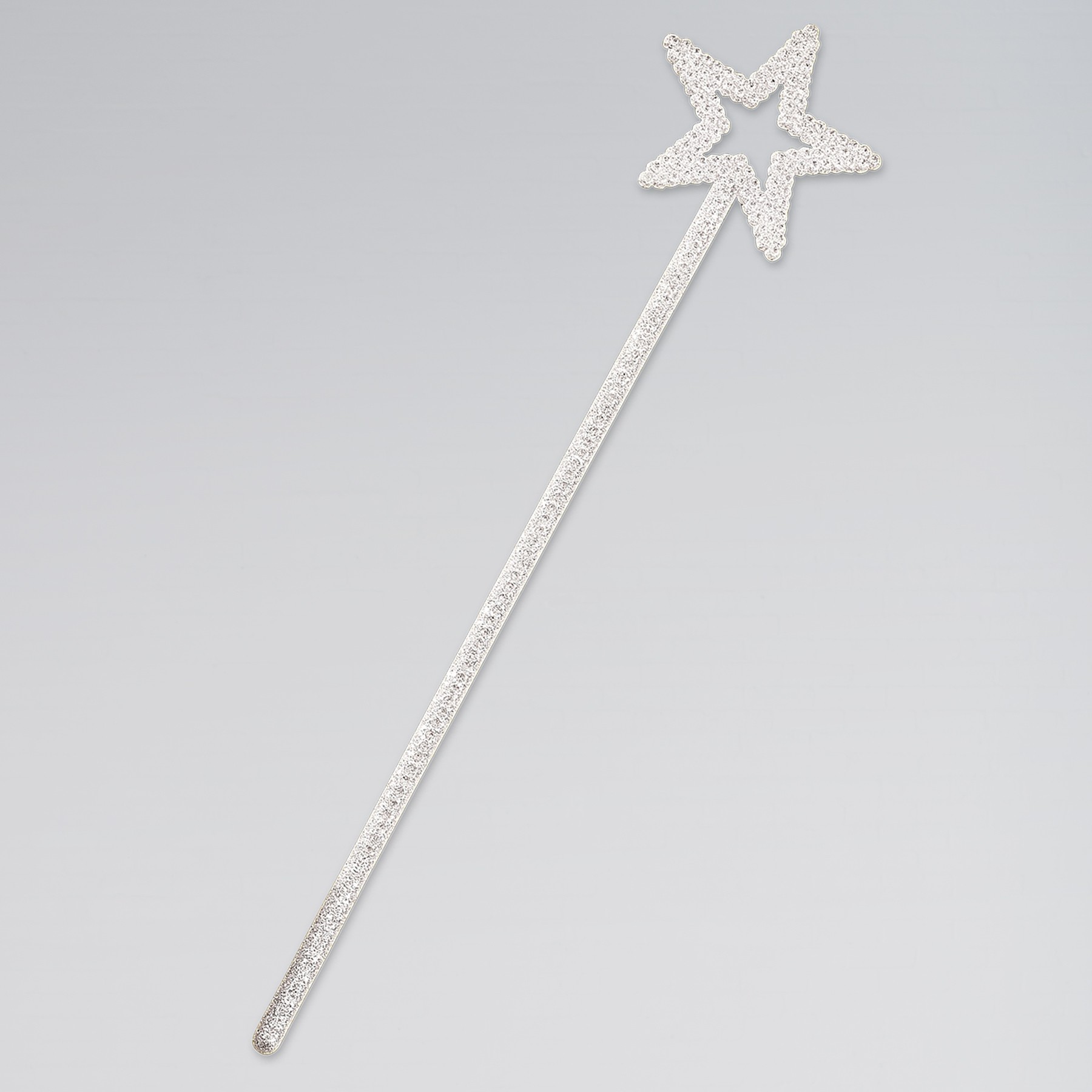 White Glitter Star Wand