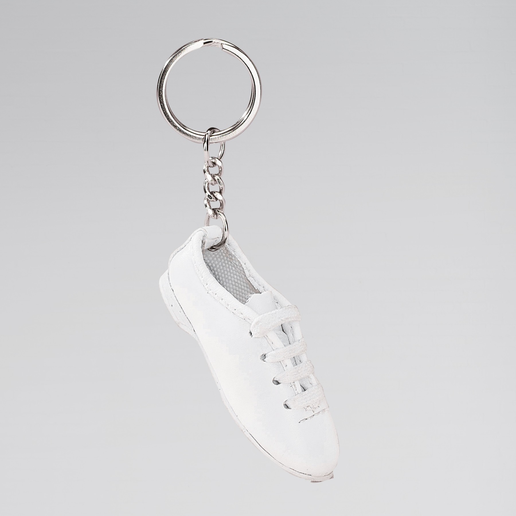 Katz White Jazz Shoe Keyring
