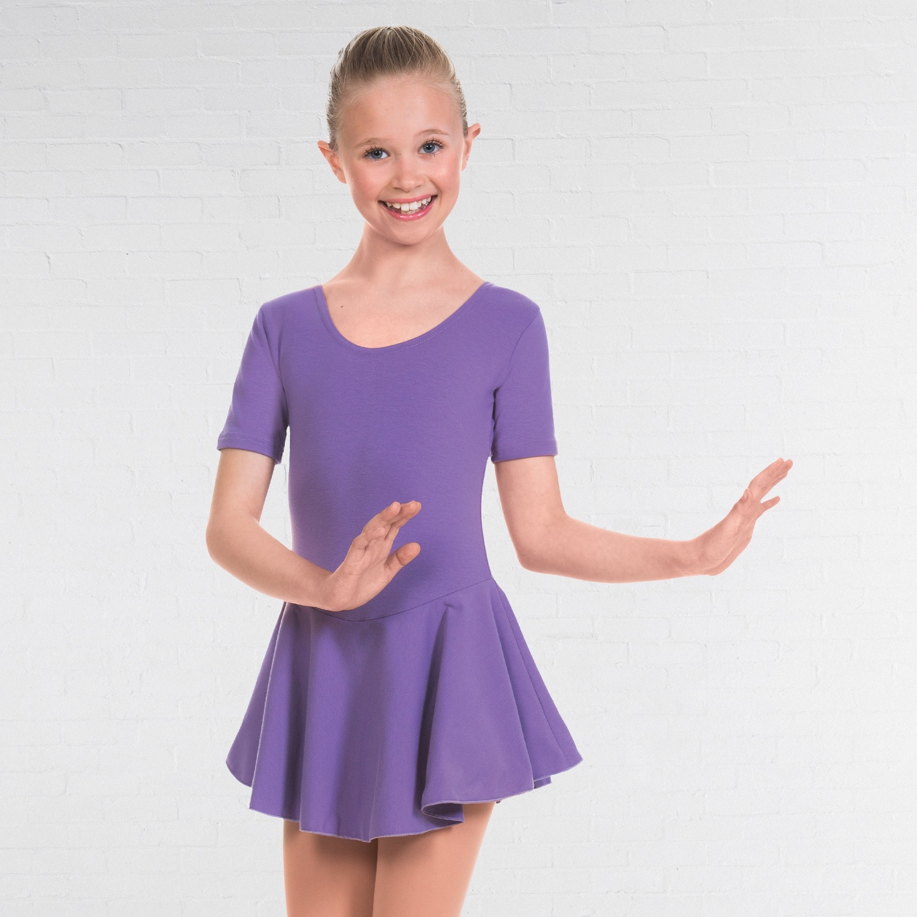 UKA Preliminary 1 to 3 Ballet and Tap Skirted Leotard Aspire Pilates