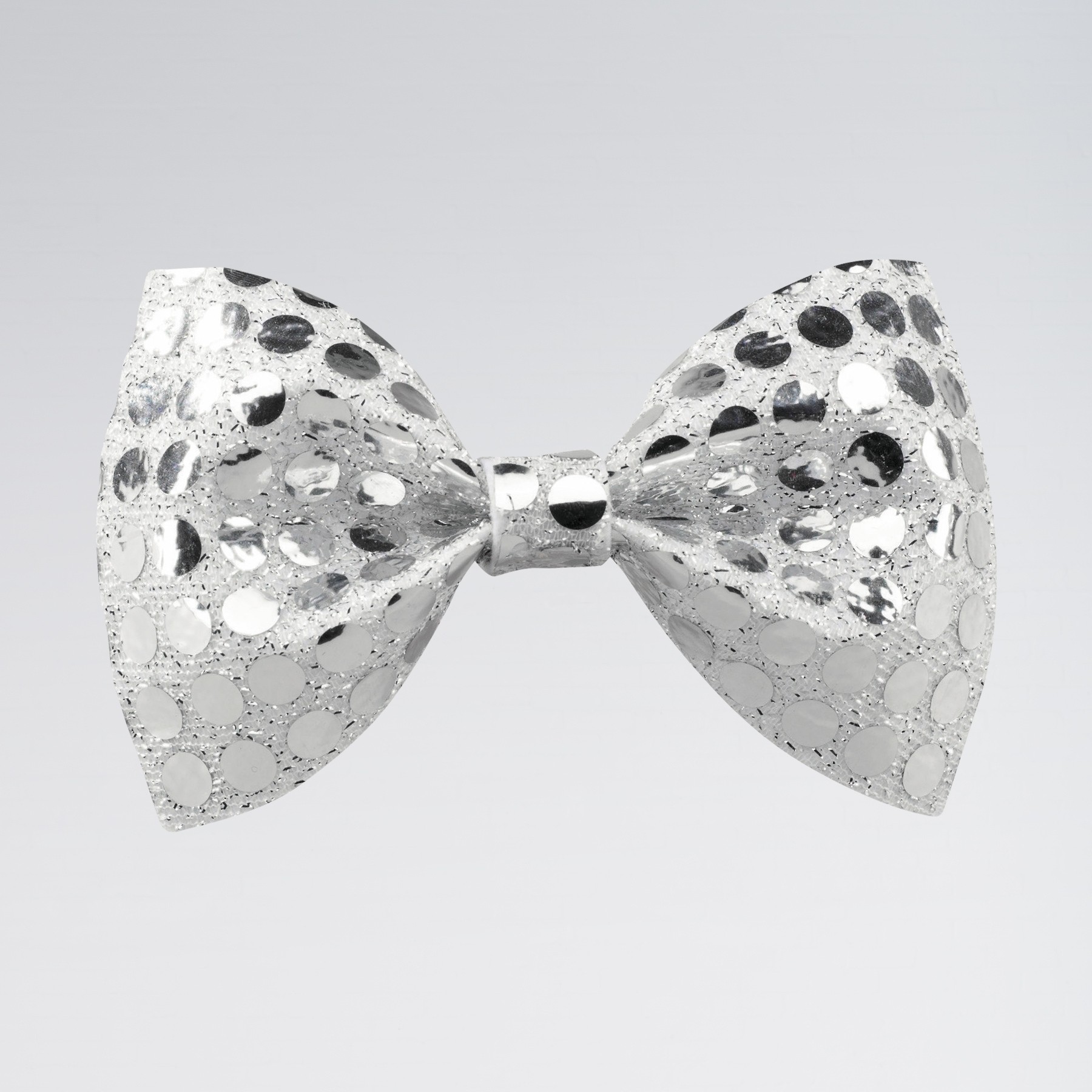 Mirrorspot Bow Tie (Silver)