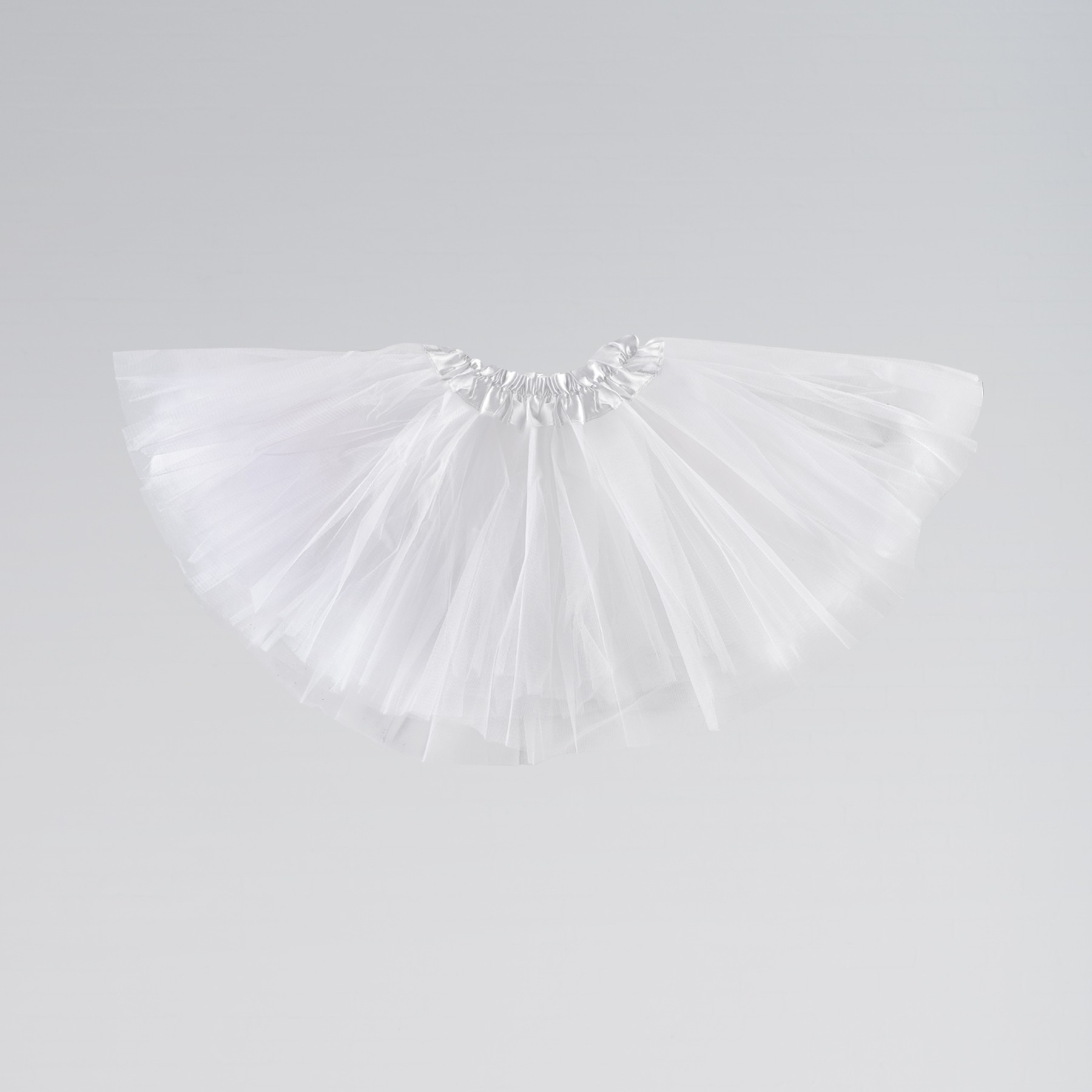 Multi Layered Tutu Skirt Child One Size White