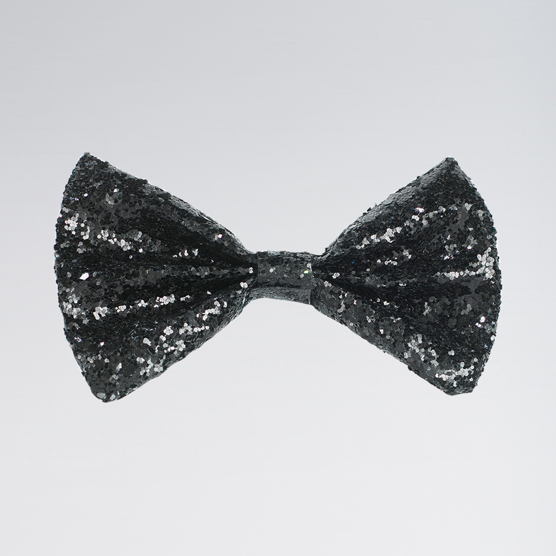 Glitter Bow Tie Black