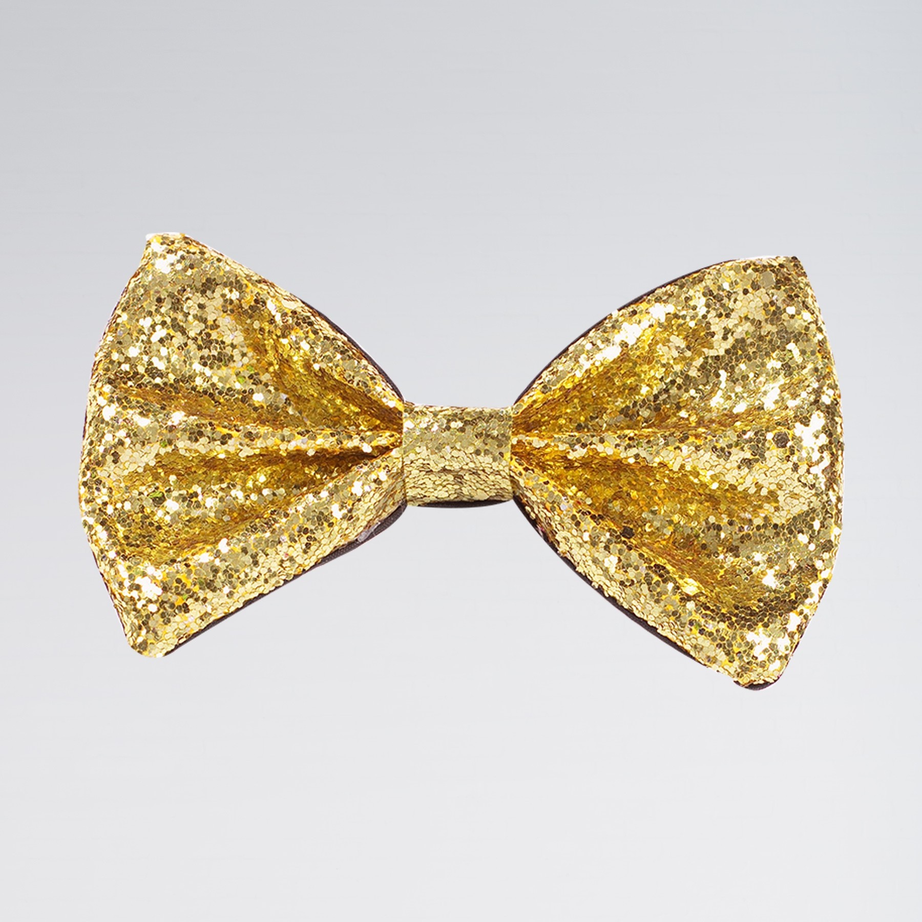 Glitter Bow Tie Gold