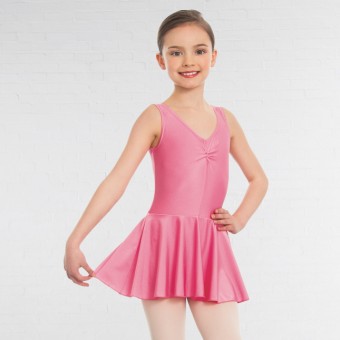 1st Position Amy Skirted Leotard (Light Raspberry)
