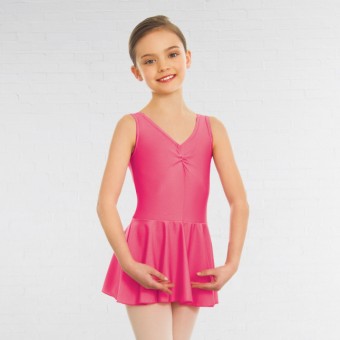 1st Position Amy Skirted Leotard (Raspberry)