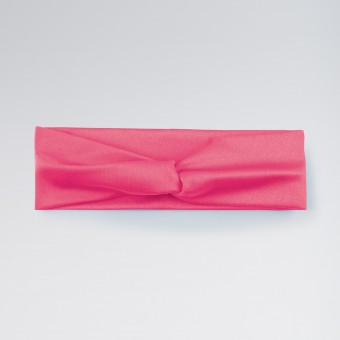 1st Position Nylon Lycra Headband Single Item Raspberry