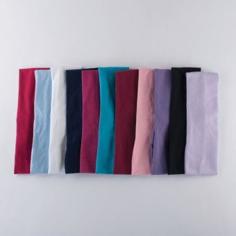 1st Position Cotton Headbands - Pack of 10 Lavender