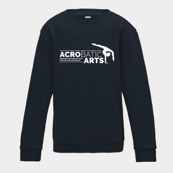 Acrobatic Arts Crew Neck Sweatshirt (New French Navy)