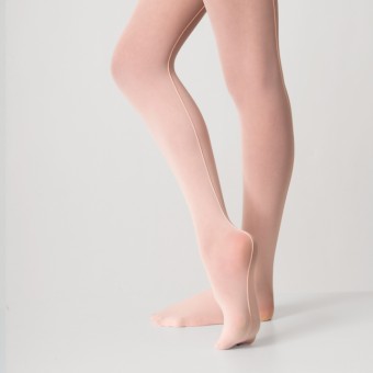 Silky Seamed Ballet Tights