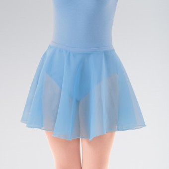 Adagio Circular Chiffon Skirt (Sky Blue)