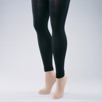 Footless Tights 40 Denier - Adult One Size Black