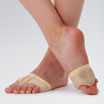 Silky Dance Fabric Foot Thong