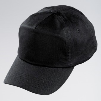 Cotton Baseball Cap (Black)