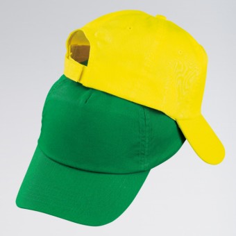 Cotton Baseball Cap (Yellow)