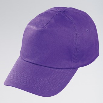 Cotton Baseball Cap (Purple)