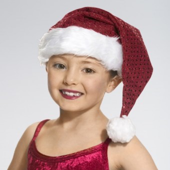 Sequin Santa Hat