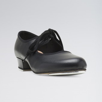Bloch Timestep PU Steppschuhe mit niedrigem Absatz (Black)