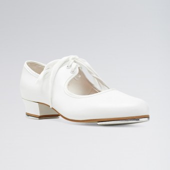 Bloch Timestep PU Steppschuhe mit niedrigem Absatz (White)