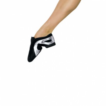 Bloch Slipstream Jazzschuhe zum Reinschlüpfen (Black/Silver)