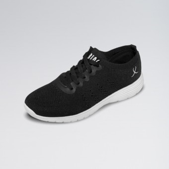 Bloch Omnia Knitted Upper Dance Sneaker (Black)
