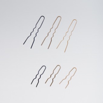 Bloch Hair Pin 3 inch Brown